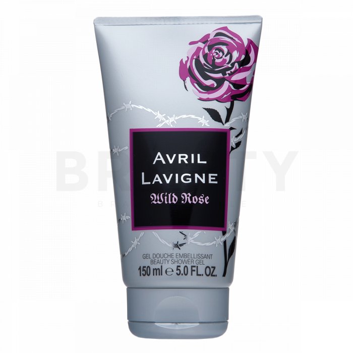 Avril lavigne wild rose gel de dus pentru femei 150 ml