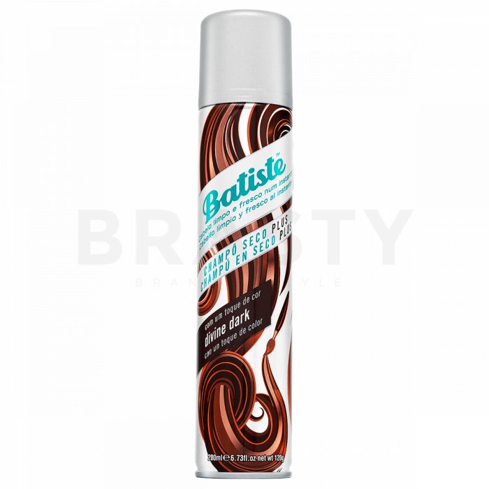 Batiste dry shampoo dark deep brown șampon uscat pentru păr închis la culoare 200 ml