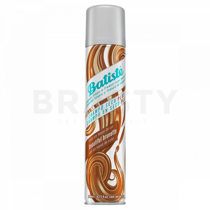 Batiste dry shampoo plus beautiful brunette șampon uscat pentru nuante maro 200 ml