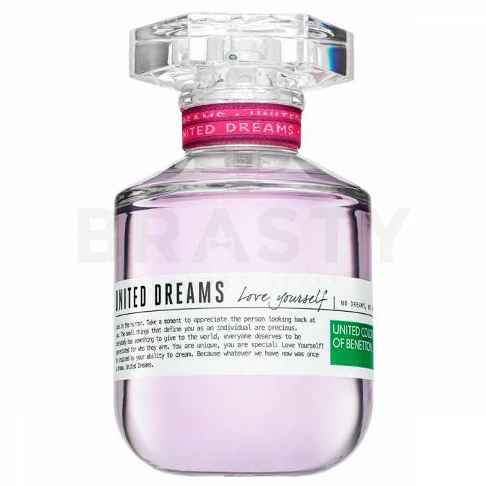 Benetton united dreams love yourself eau de toilette pentru femei 80 ml