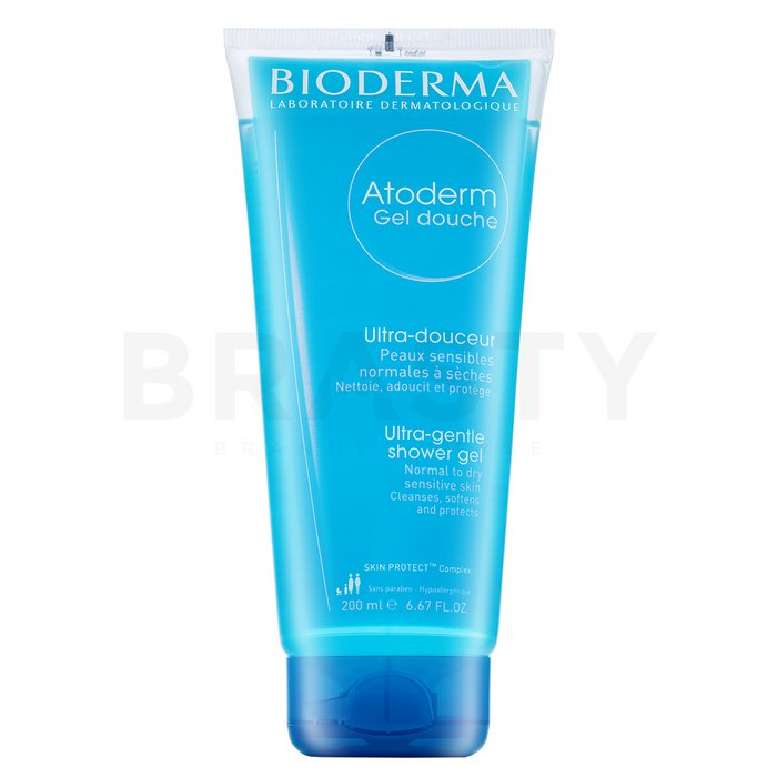 Bioderma Atoderm Gel Douche Gentle Shower Gel gel de curatare si hranire pentru piele uscata si atopica 200 ml