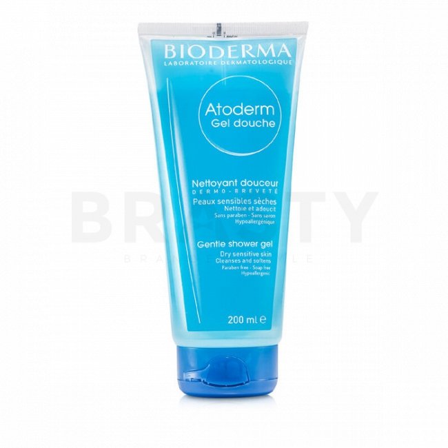 Bioderma atoderm gel douche gentle shower gel gel de curățare și hrănire pentru piele uscată și atopică 200 ml
