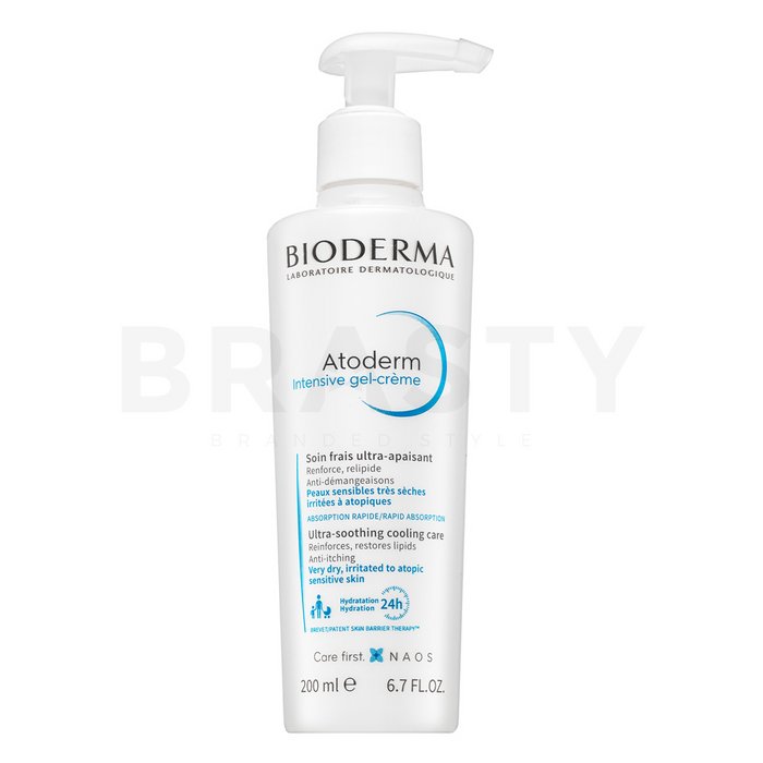 Bioderma atoderm intensive gel-crème gel de curățare pentru piele uscată și sensibilă 200 ml