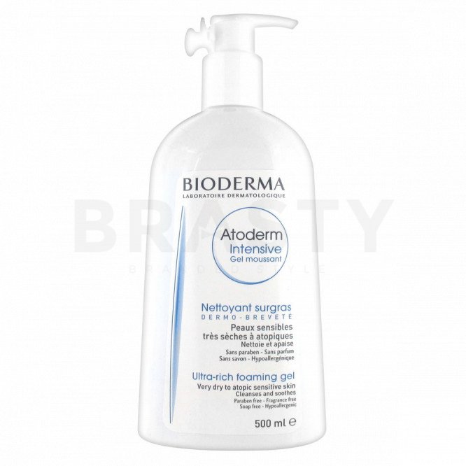 Bioderma atoderm intensive gel moussant gel de curățare pentru piele uscată și sensibilă 500 ml