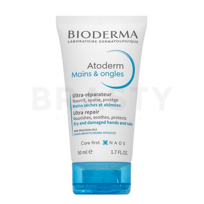 Bioderma atoderm mains   ongles ultra repair cream cremă hrănitoare pentru mâini și unghii 50 ml
