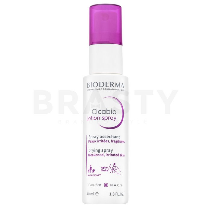 Bioderma cicabio lotion drying spray spray lapte regenerant și regeneratoare 40 ml