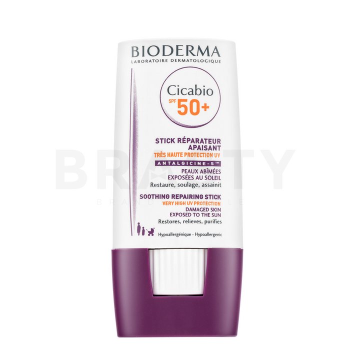 Bioderma cicabio soothing repairing stick spf 50+ roll-on pentru calmarea pielii 8 g