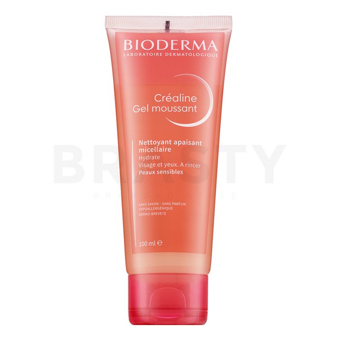 Bioderma créaline gel moussant gel de curățare pentru piele sensibilă 100 ml