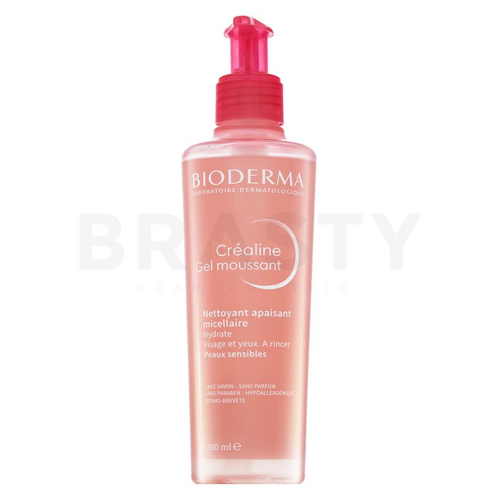 Bioderma créaline gel moussant gel de curățare pentru piele sensibilă 200 ml