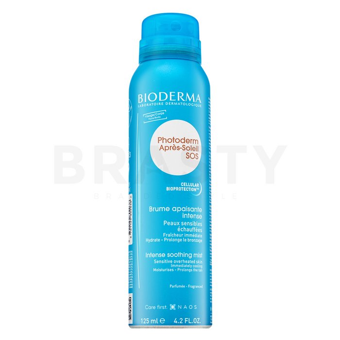 Bioderma photoderm after-sun sos intense soothing mist loțiune calmantă după bronzare 125 ml