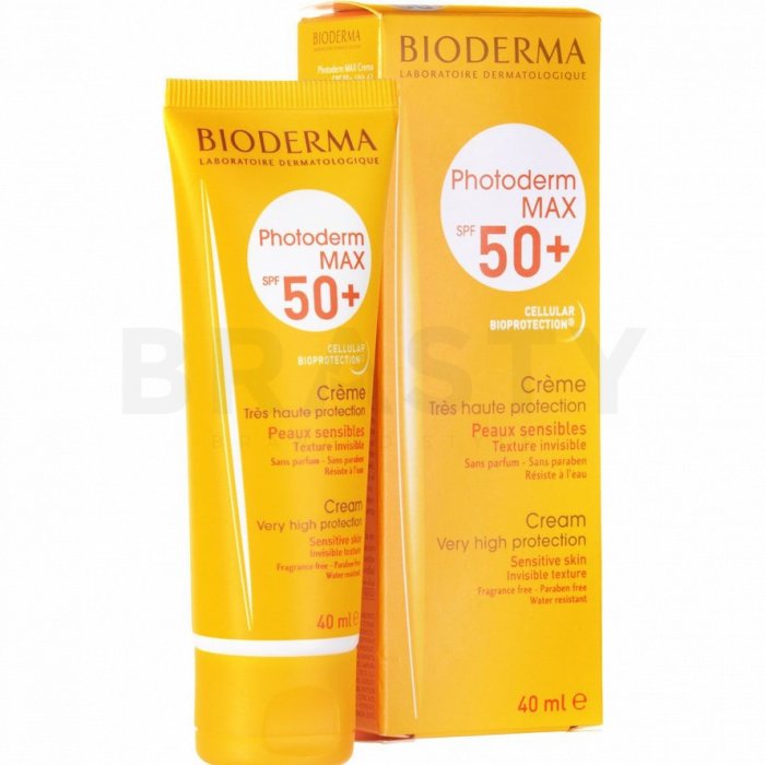 Bioderma photoderm max cream spf50+ cremă de protecție solară pentru piele normală, sensibilă sau combinată 40 ml