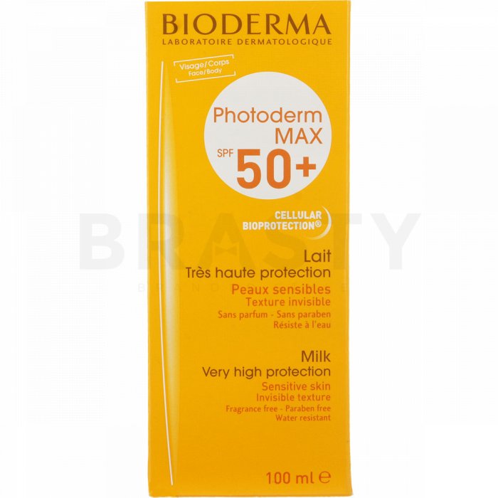 Bioderma photoderm max milk spf 50+ loțiune de protecție solară pentru piele sensibilă 100 ml