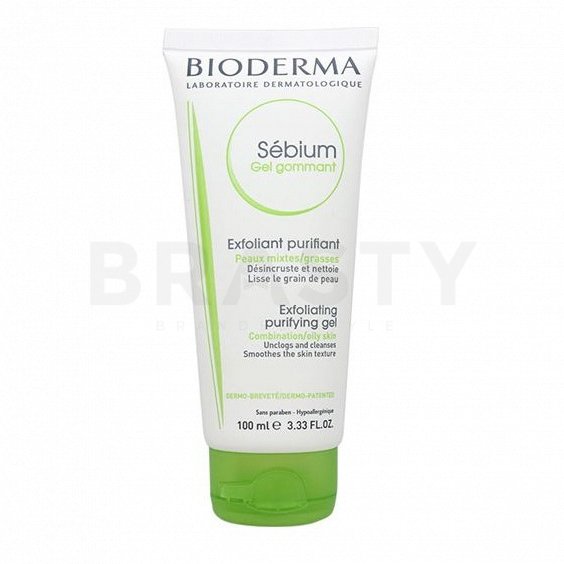 Bioderma sébium gel gommant exfoliating purifying gel gel de peeling pentru piele cu acnee 100 ml