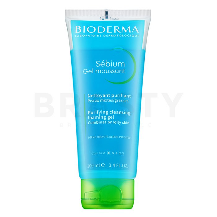 Bioderma sébium gel moussant purifying cleanising foaming gel de curățare pentru piele normală / combinată 100 ml