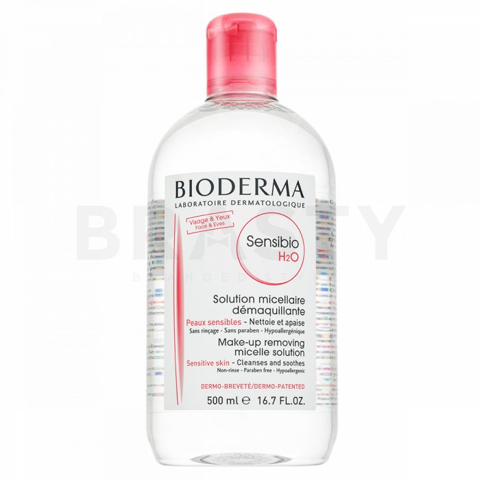 Bioderma sensibio h2o make-up removing micelle solution apă micelară pentru piele sensibilă 500 ml