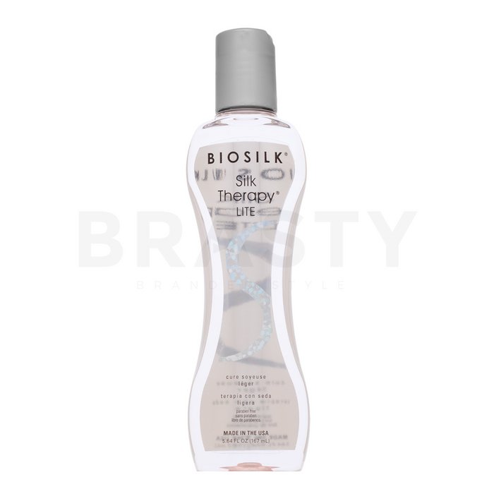 Biosilk silk therapy lite balsam fără clatire pentru regenerare, hrănire si protectie 167 ml