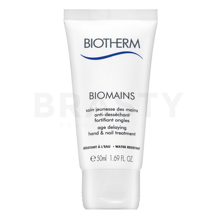 Biotherm Biomains Age Delaying Hand & Nail Treatment cremă hidratantă pentru mâini și unghii 50 ml