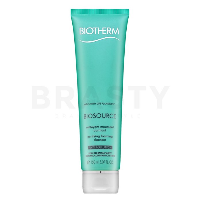 Biotherm Biosource Purifying Foaming Cleanser gel de curățare pentru piele normală / combinată 150 ml