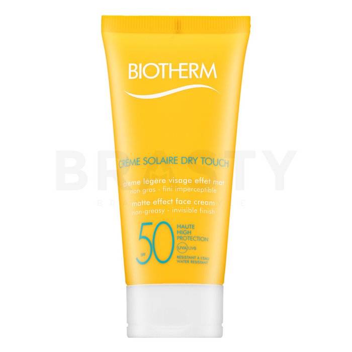 Biotherm Creme Solaire Dry Touch Face SPF 50 cremă de protecție solară cu efect matifiant 50 ml