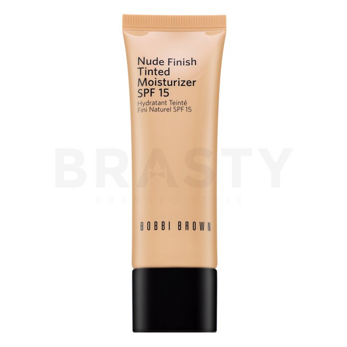 Bobbi Brown Nude Finish Tinted Moisturizer SPF15 - Dark Tint fond de ten lichid pentru o piele luminoasă și uniformă 50 ml