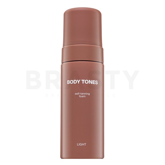 Body tones self-tanning foam - light spuma autobronzanta pentru o piele luminoasă și uniformă 160 ml