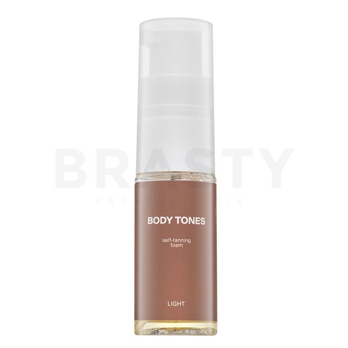 Body tones self-tanning foam - light spuma autobronzanta pentru o piele luminoasă și uniformă 30 ml