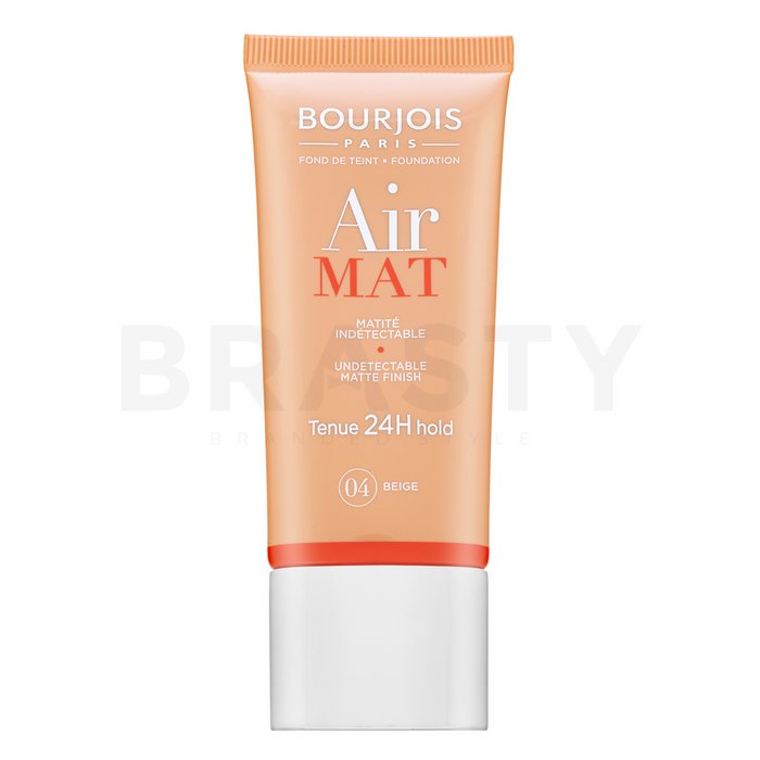 Bourjois air mat 24h undetectable matte finish - 04 beige fond de ten lichid pentru efect mat 30 ml