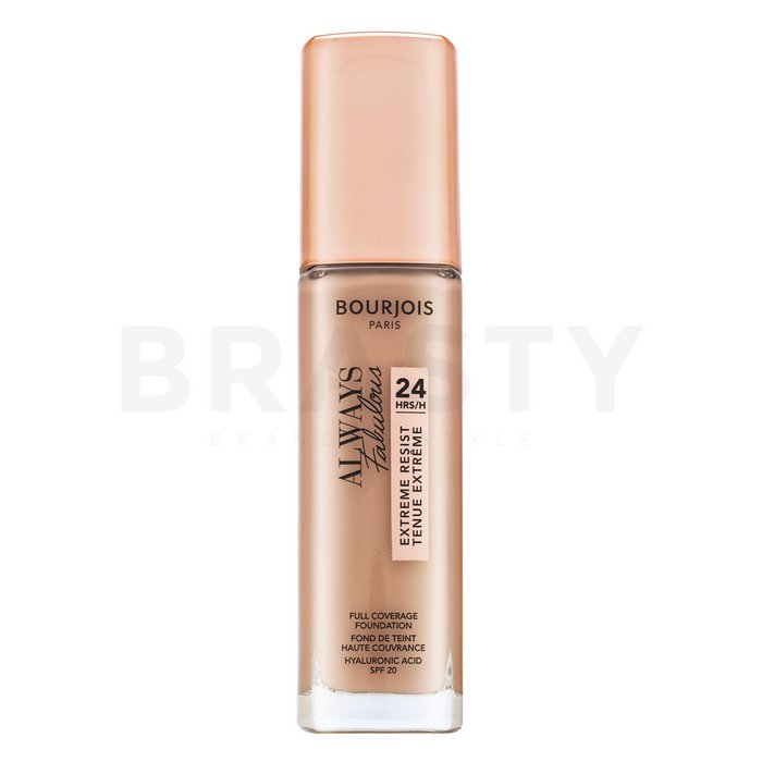 Bourjois always fabulous 24hrs extreme resist foundation - 200 rose vanilla fond de ten lichid pentru uniformizarea culorii tenului 30 ml