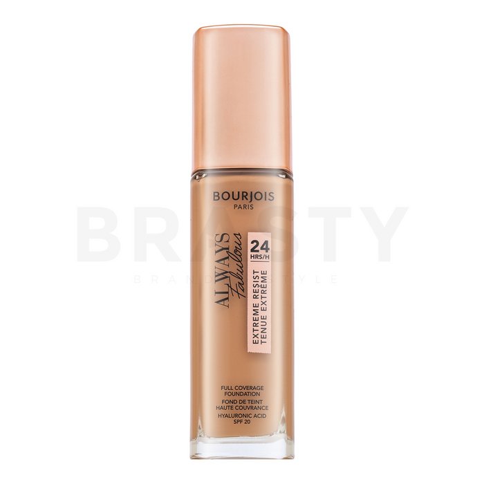 Bourjois Always Fabulous 24HRS Extreme Resist Foundation - 410 Golden Beige fond de ten lichid pentru uniformizarea culorii tenului 30 ml