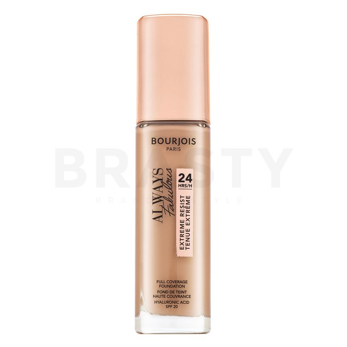 Bourjois always fabulous 24hrs extreme resist foundation - 420 light sand fond de ten lichid pentru uniformizarea culorii tenului 30 ml