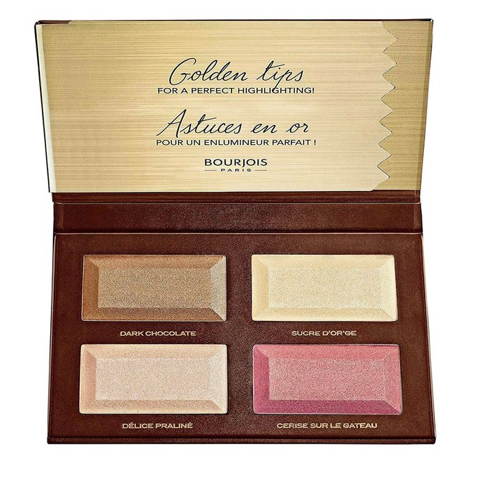Bourjois délice de poudre highlighting palette paleta pentru fata multifunctionala pentru o piele luminoasă și uniformă 18 g