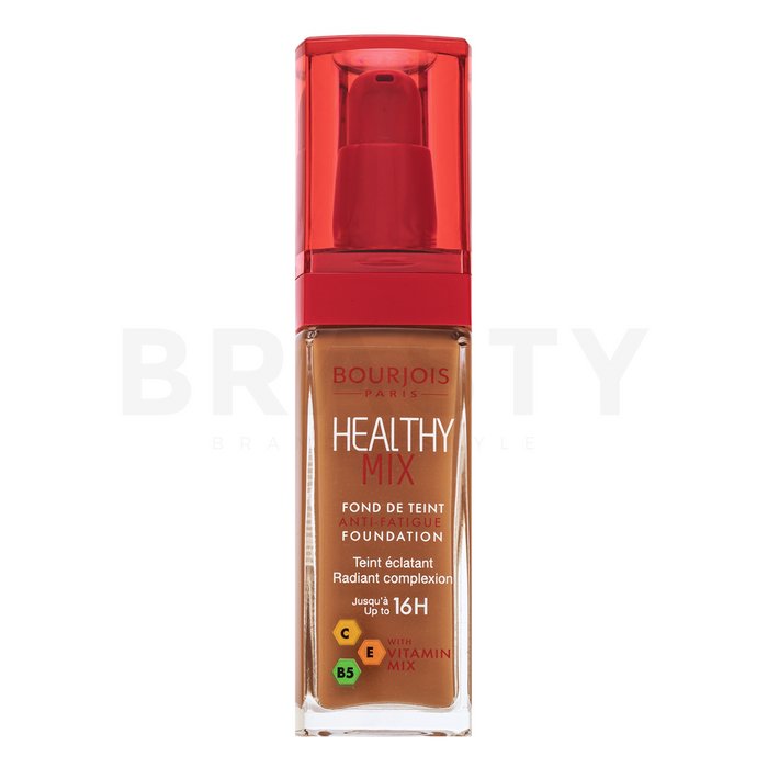 Bourjois Healthy Mix Anti-Fatigue Foundation - 059 Ambre fond de ten lichid pentru o piele luminoasă și uniformă 30 ml