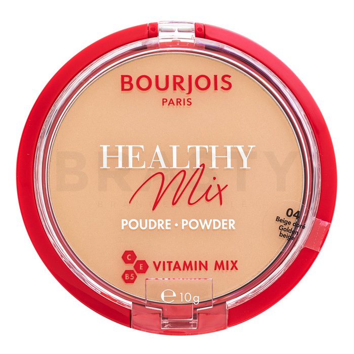 Bourjois healthy mix powder - 04 golden beige pudră pentru o piele luminoasă și uniformă 10 g