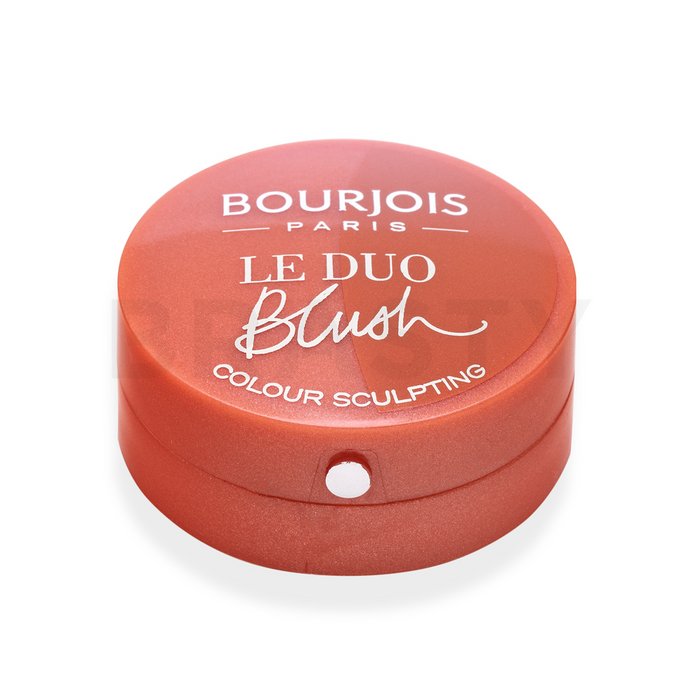 Bourjois Le Duo Blush 02 Romeo et Peachette fard de obraz sub forma de pudra 2in1 2,4 g Bourjois imagine noua