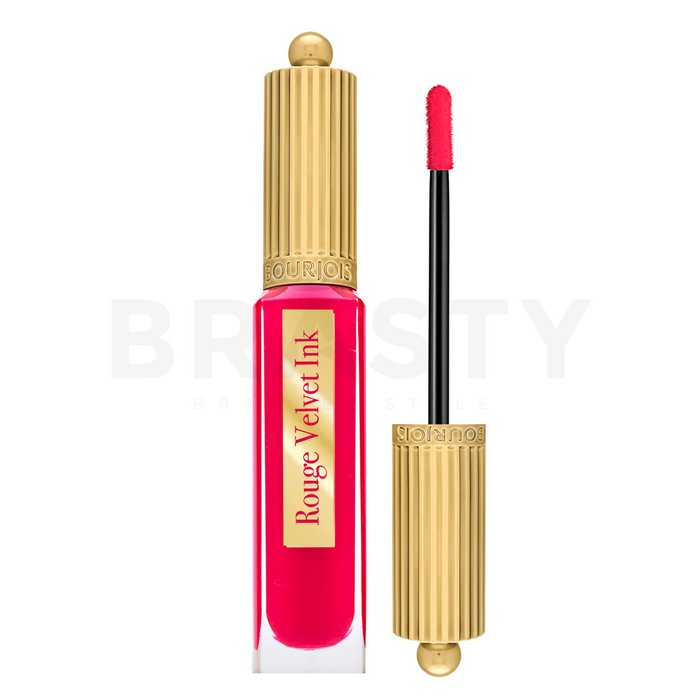 Bourjois rouge velvet ink - 07 fuschia cha cha ruj lichid pentru efect mat 3,5 ml