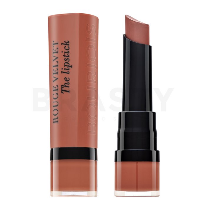 Bourjois Rouge Velvet The Lipstick 01 Hey Nude! ruj cu persistenta indelungata pentru efect mat 2,4 g