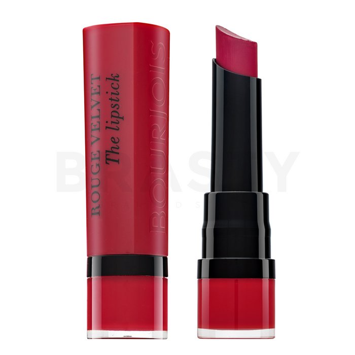 Bourjois Rouge Velvet The Lipstick 09 Fuchsia Botte ruj cu persistenta indelungata pentru efect mat 2,4 g