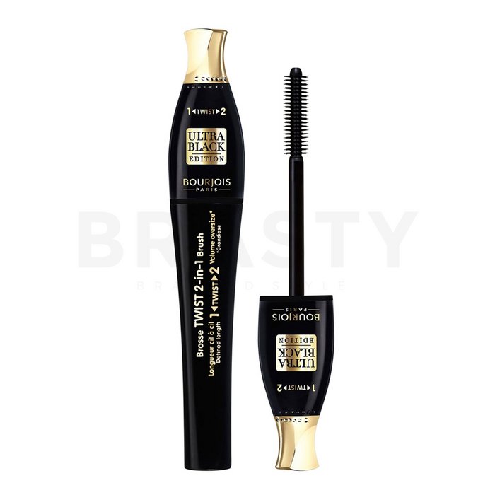 Bourjois twist up the volume mascara ultra black mascara pentru alungire si volum 8 ml