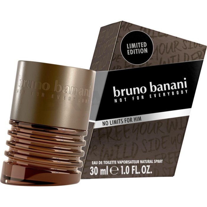 Bruno Banani No Limits For Him Eau de Toilette bărbați 30 ml
