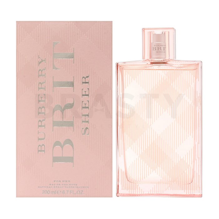 Burberry Brit Sheer Eau de Toilette femei 200 ml