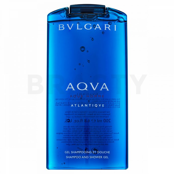 Bvlgari AQVA Pour Homme Atlantiqve Gel de duș bărbați 200 ml