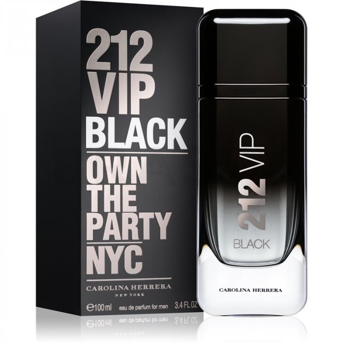 Carolina herrera 212 vip black eau de parfum bărbați 200 ml