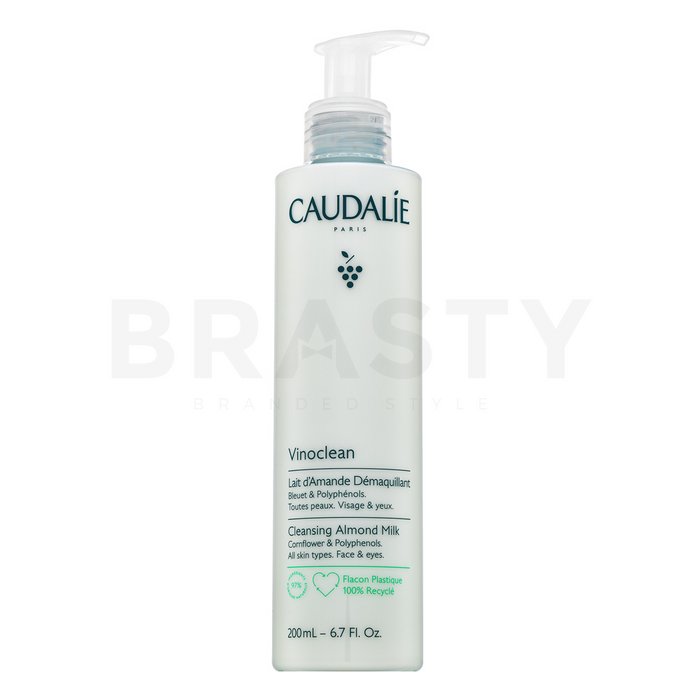 Caudalie vinoclean cleansing almond milk lapte de curățare pentru toate tipurile de piele 200 ml