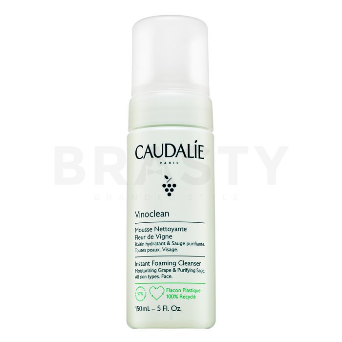 Caudalie vinoclean instant foaming cleanser spumă de curățare pentru toate tipurile de piele 150 ml