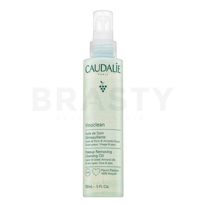Caudalie vinoclean makeup removing cleansing oil ulei pentru curățare pentru toate tipurile de piele 150 ml