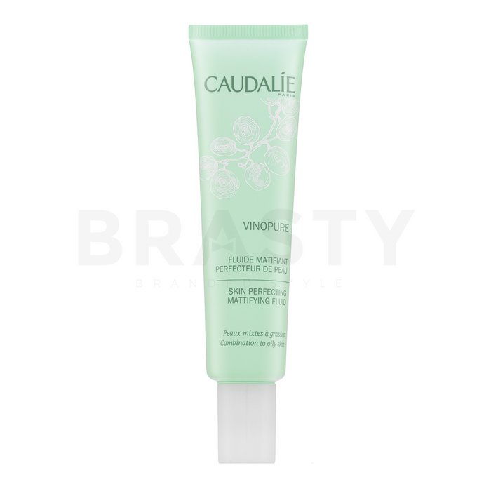 Caudalie vinopure skin perfecting matifying fluid fluide cu efect matifiant pentru piele normală / combinată 40 ml