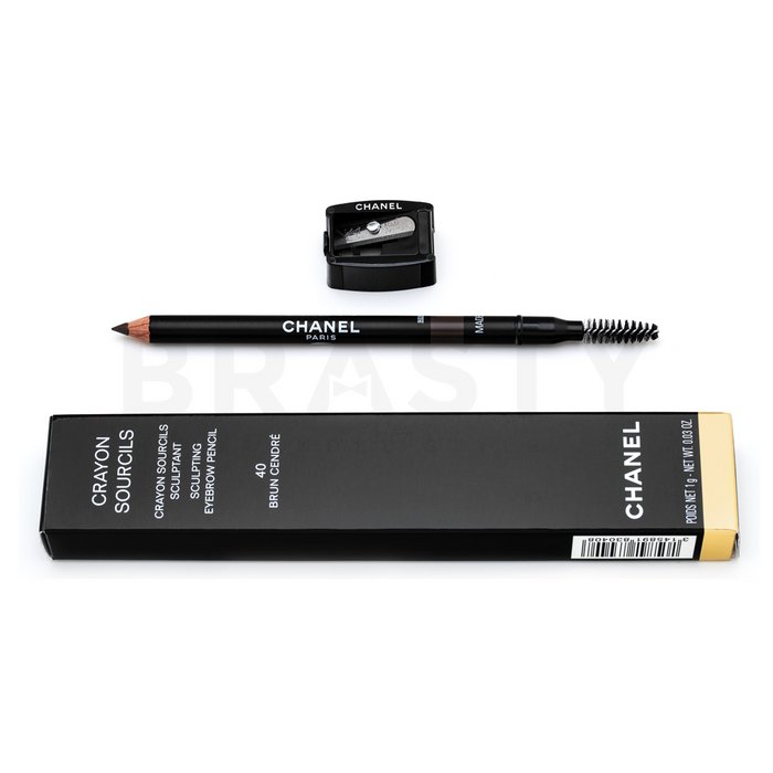 Chanel crayon sourcils sculpting eyebrow pencil 40 brun cendre creion sprâncene pentru nuante maro 1 g