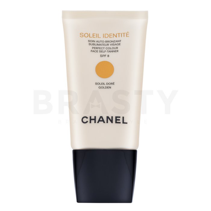 Chanel soleil identite soin auto-bronzant doré loțiune autobronzantă de față 50 ml