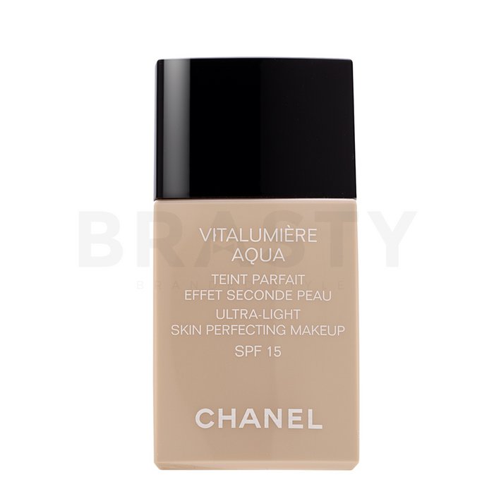 Chanel Vitalumiere Aqua UltraLight Skin Perfecting Makeup Beige-Pastel B10 machiaj pentru o pile luminoasă și uniformă 30 ml