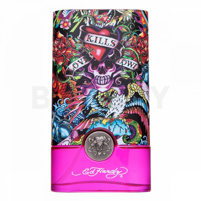 Christian audigier ed hardy hearts   daggers for him eau de parfum pentru femei 100 ml